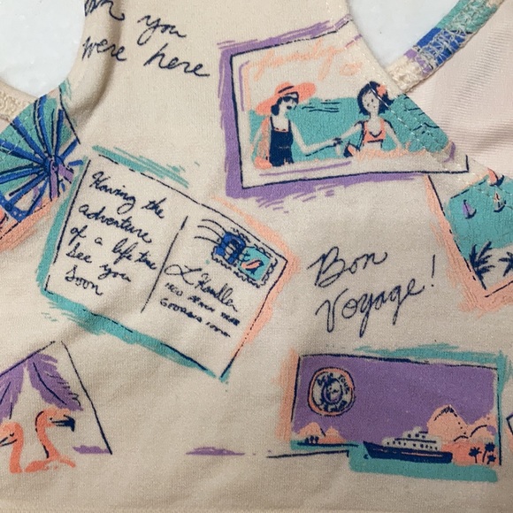 Sports Bra / Tank Racerback Top - Picture 3 of 6